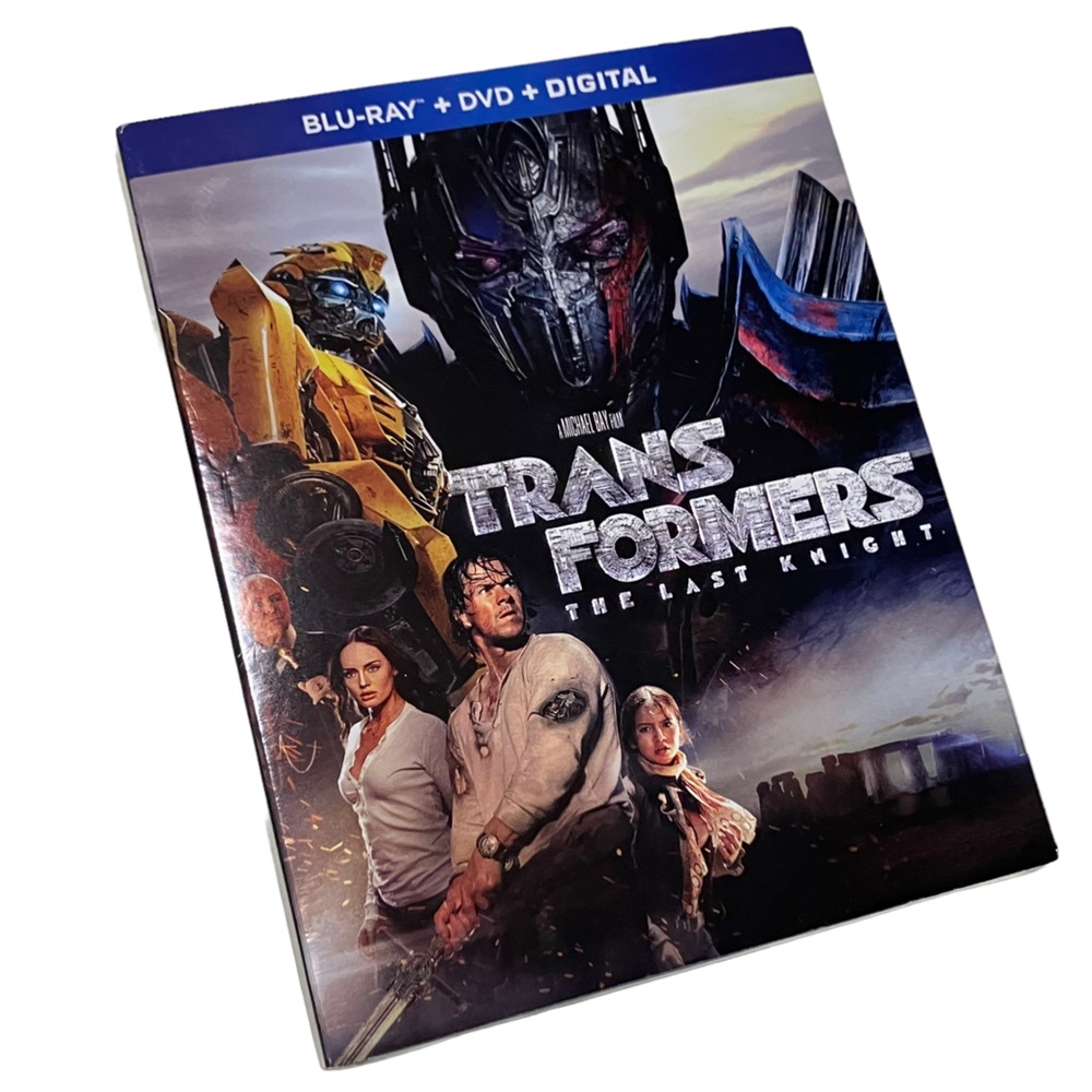 NEW Transformers The Last Knight Blu-Ray + DVD + Digital